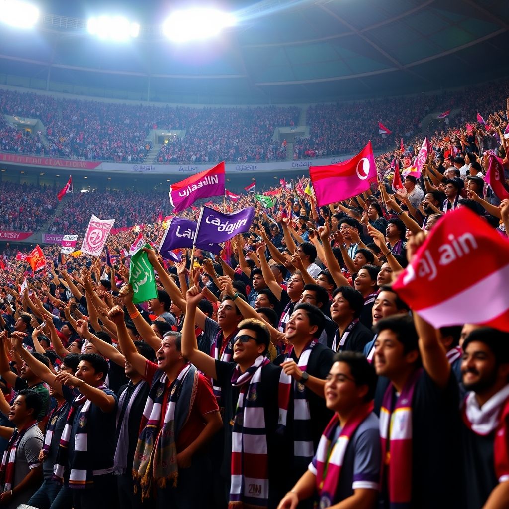 开云体育下载-阿尔艾因球迷现场助威，球队士气高涨