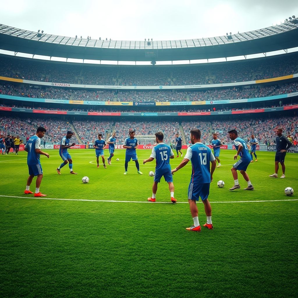 开云体育APP下载-卡尔蒂斯赛前训练公开，备战世俱杯冲刺