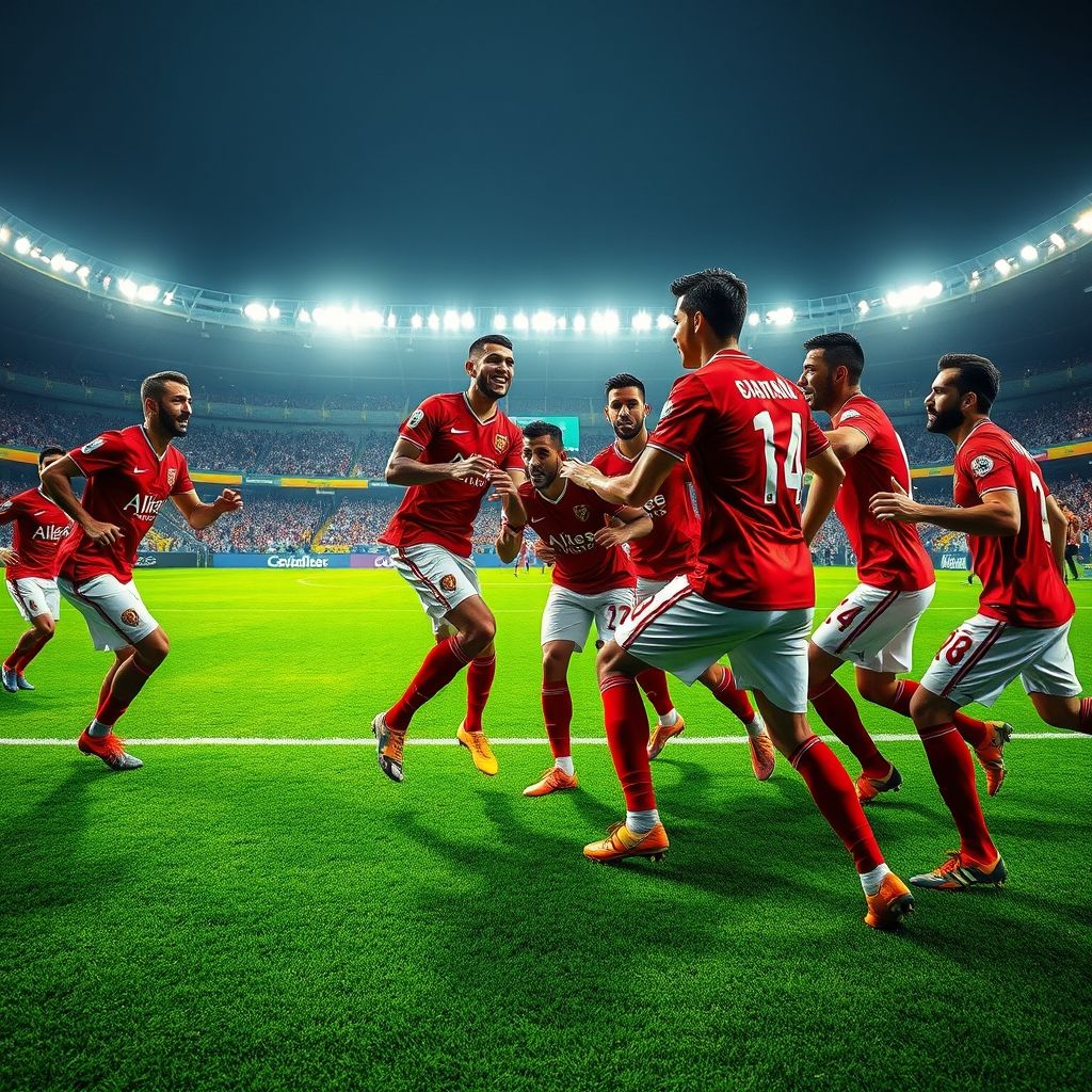 开云体育在线-阿尔艾因全队士气高昂，冲击世俱杯更高荣誉