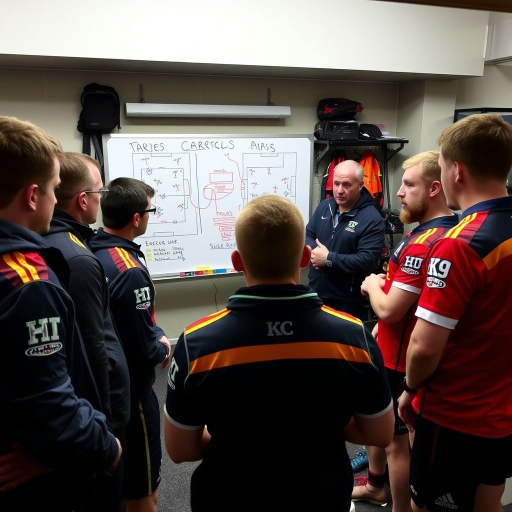 开云体育下载-塔斯马尼亚联赛前战术会议，细节决定比赛胜负